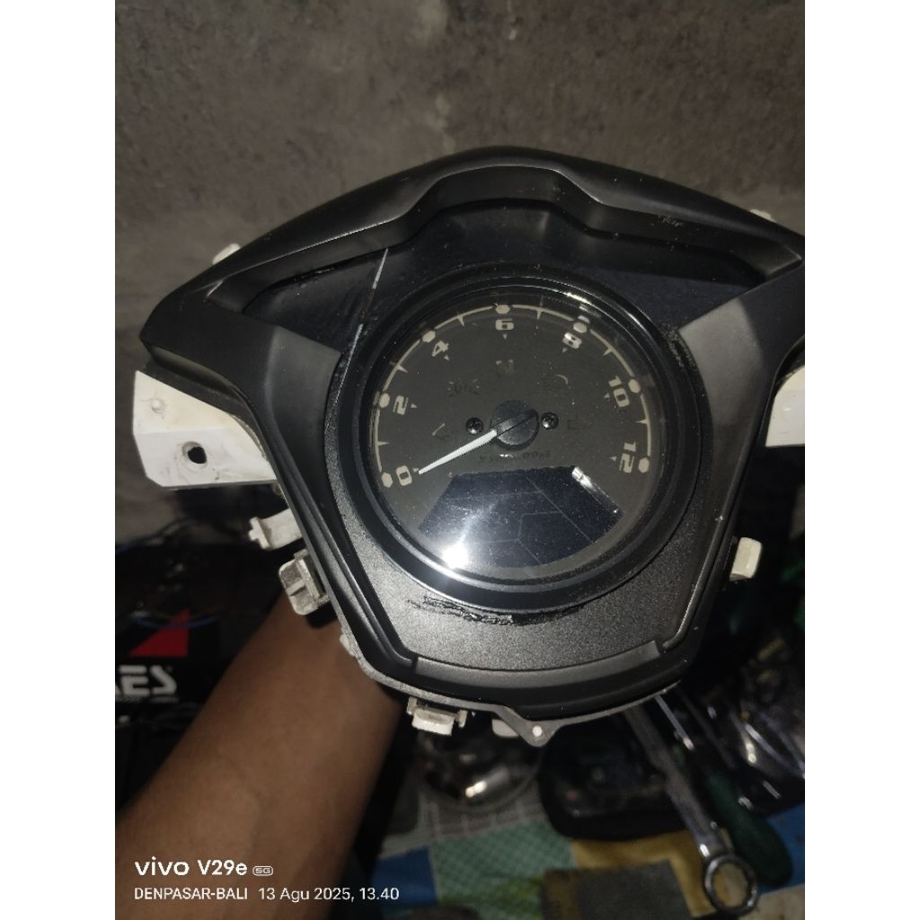 spidoometer babon bekas sudah variasi motor beat 2013 sampai 2015 tampa kaca