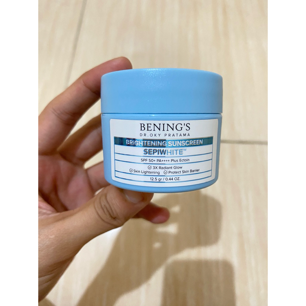 Krim Pagi Mencerahkan 10gr Bening Skincare - Mencerahkan, Melembabkan, Melindungi