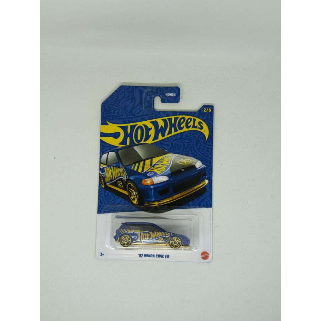 hotwheels honda civic eg estilo aniversary editon