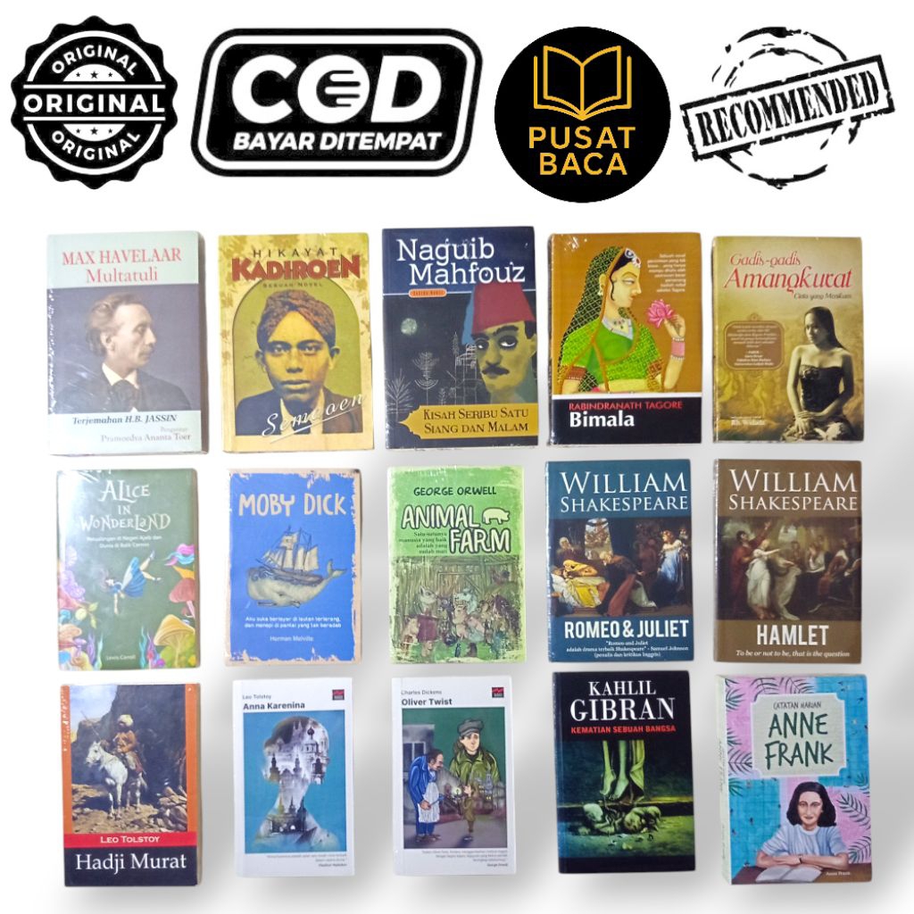 NOVEL KLASIK - SASTRA KLASIK BY NARASI