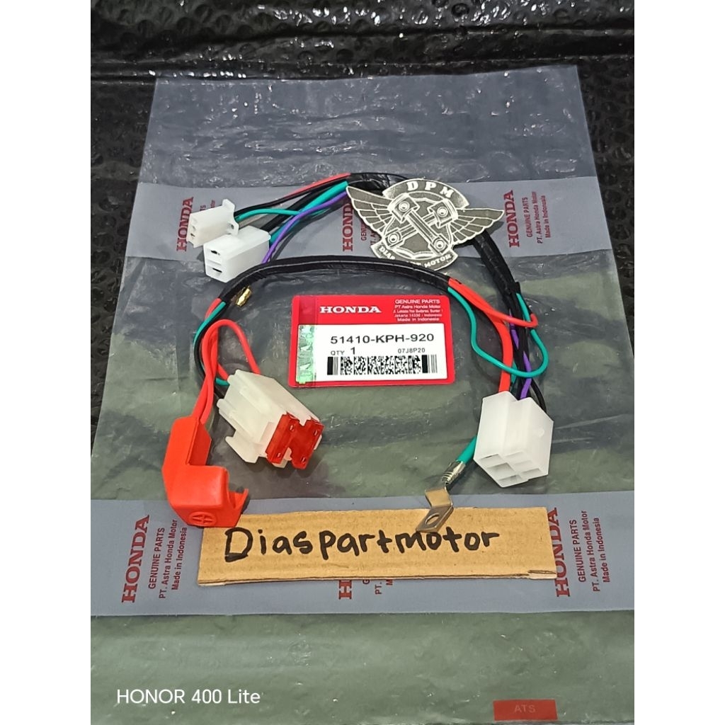 Kabel aki set sikring Karisma Original KPH