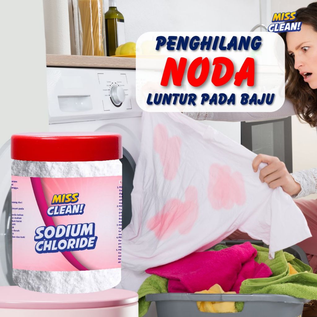 Sodium Chloride Penghilang Noda Luntur