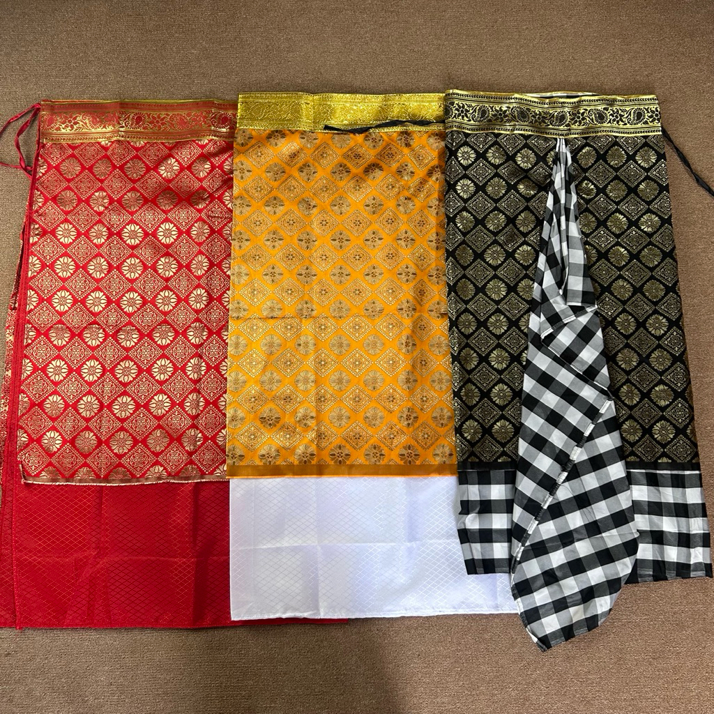 Wastra Pelinggih India Wajik Bali Premium | Sanggah | Tugu Karang