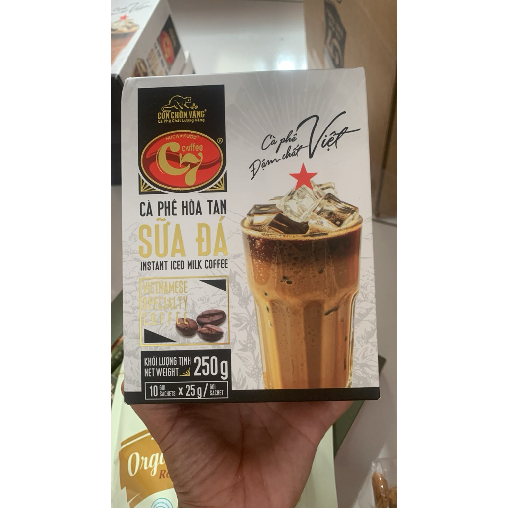 Kopi C7 Sua Da Instant Iced Milk Coffee Vietnam 250 g 10 Sachet