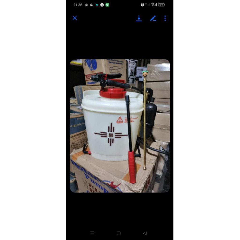 Semprotan hama PB16 asli malaysia