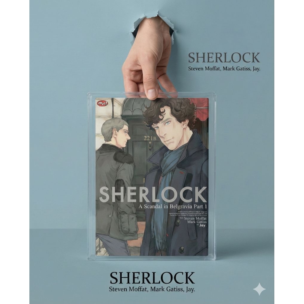 Komik Sherlock A Scandal In Belgravia Manga Adaptasi BBC Series ALL VOLUME Original m&c