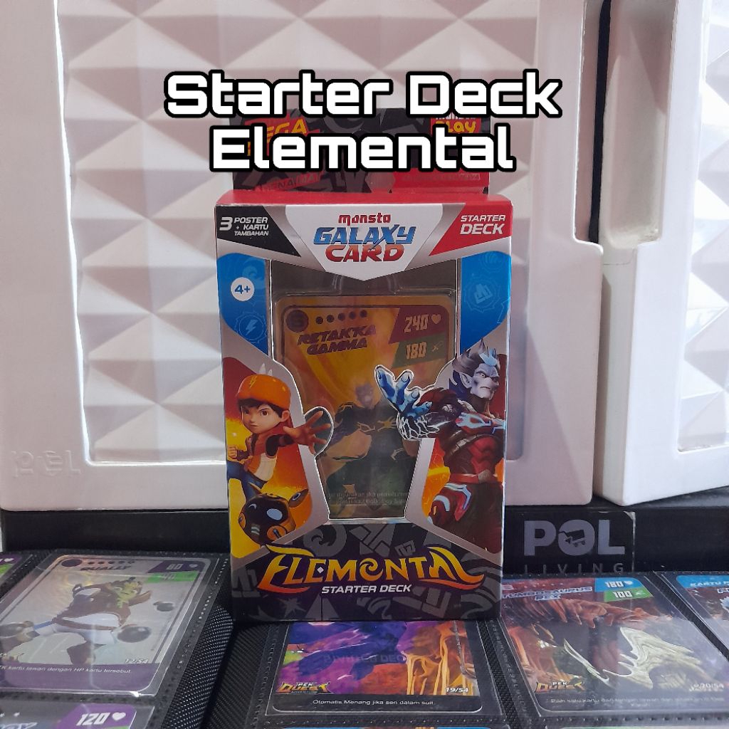 STARTER DECK ELEMENTAL Monsta Galaxy Card