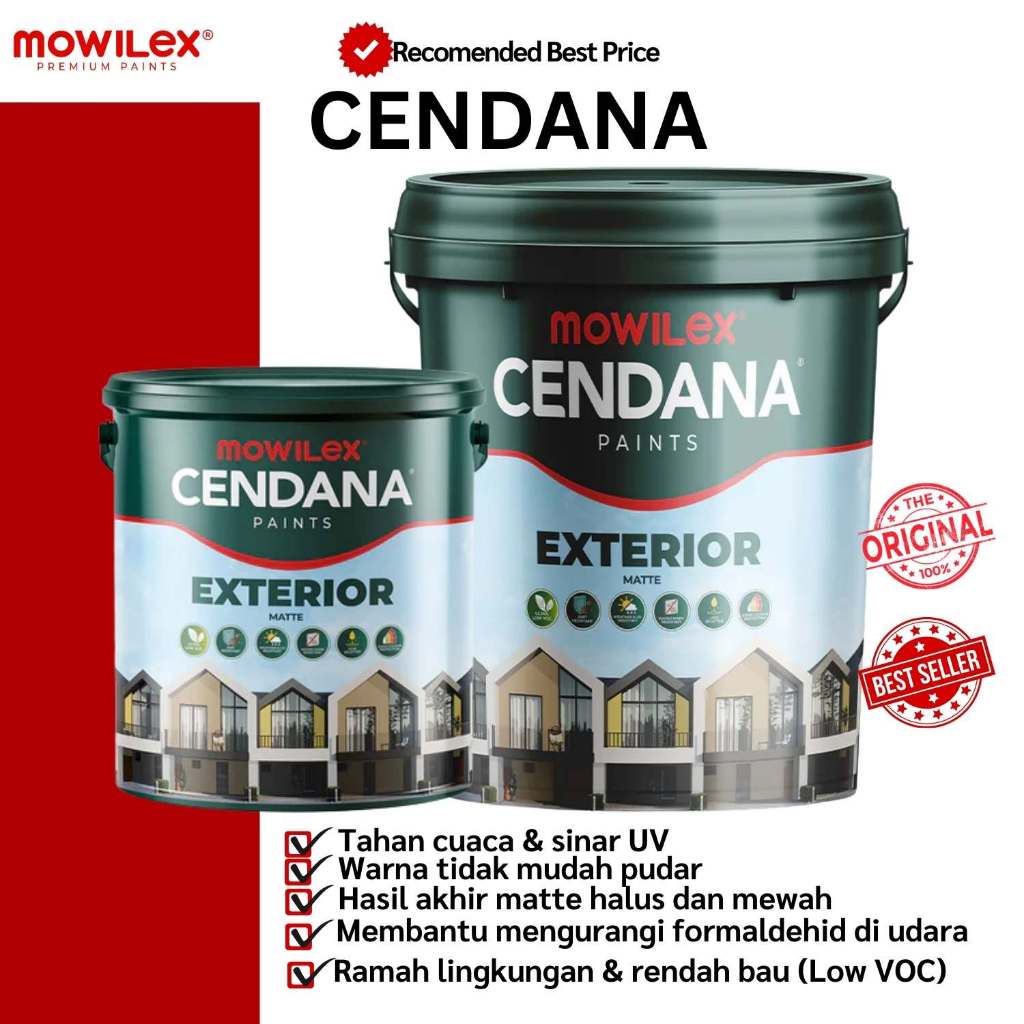 Mowilex CENDANA Exterior Paint Cat Dinding Eksterior
