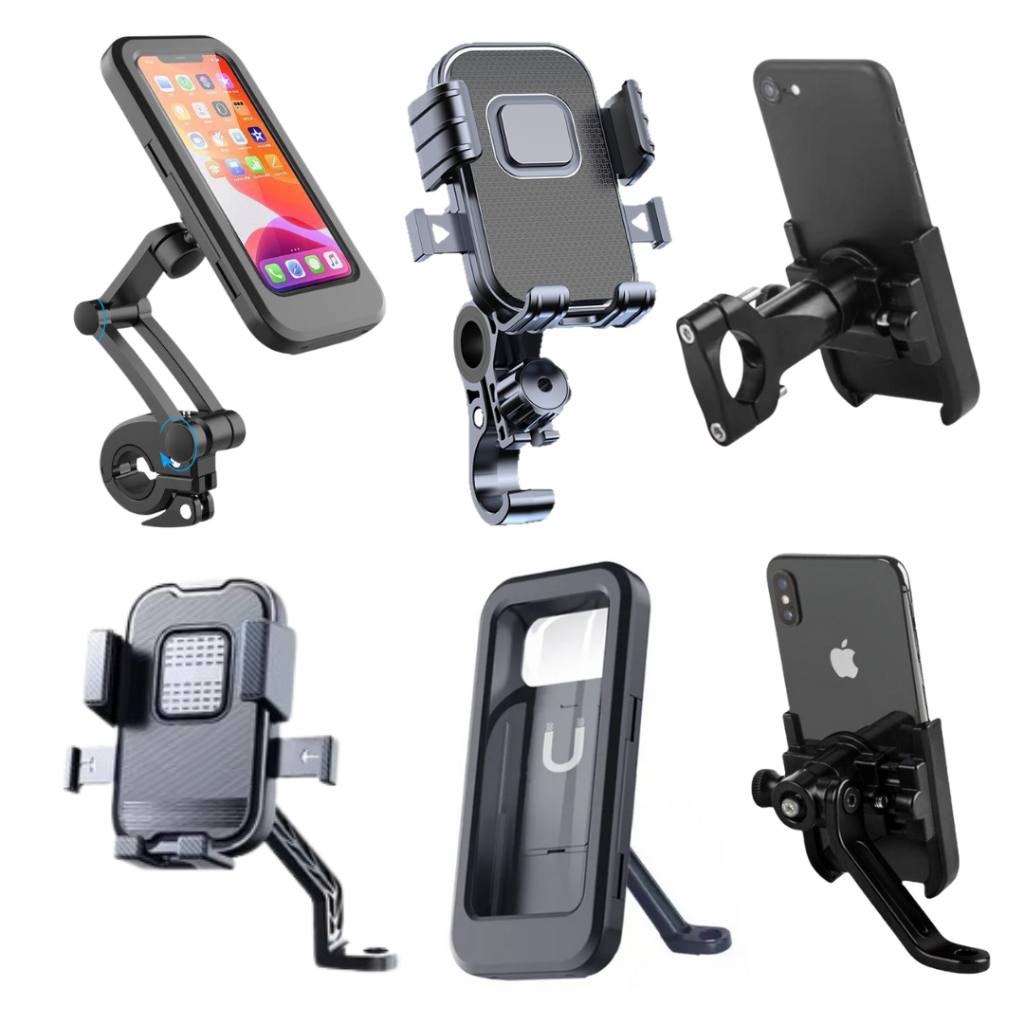 Holder HP Motor Stand Penyangga Handphone Spion Dan Stand Motor Holder Sepeda Motor Holder HP Motor