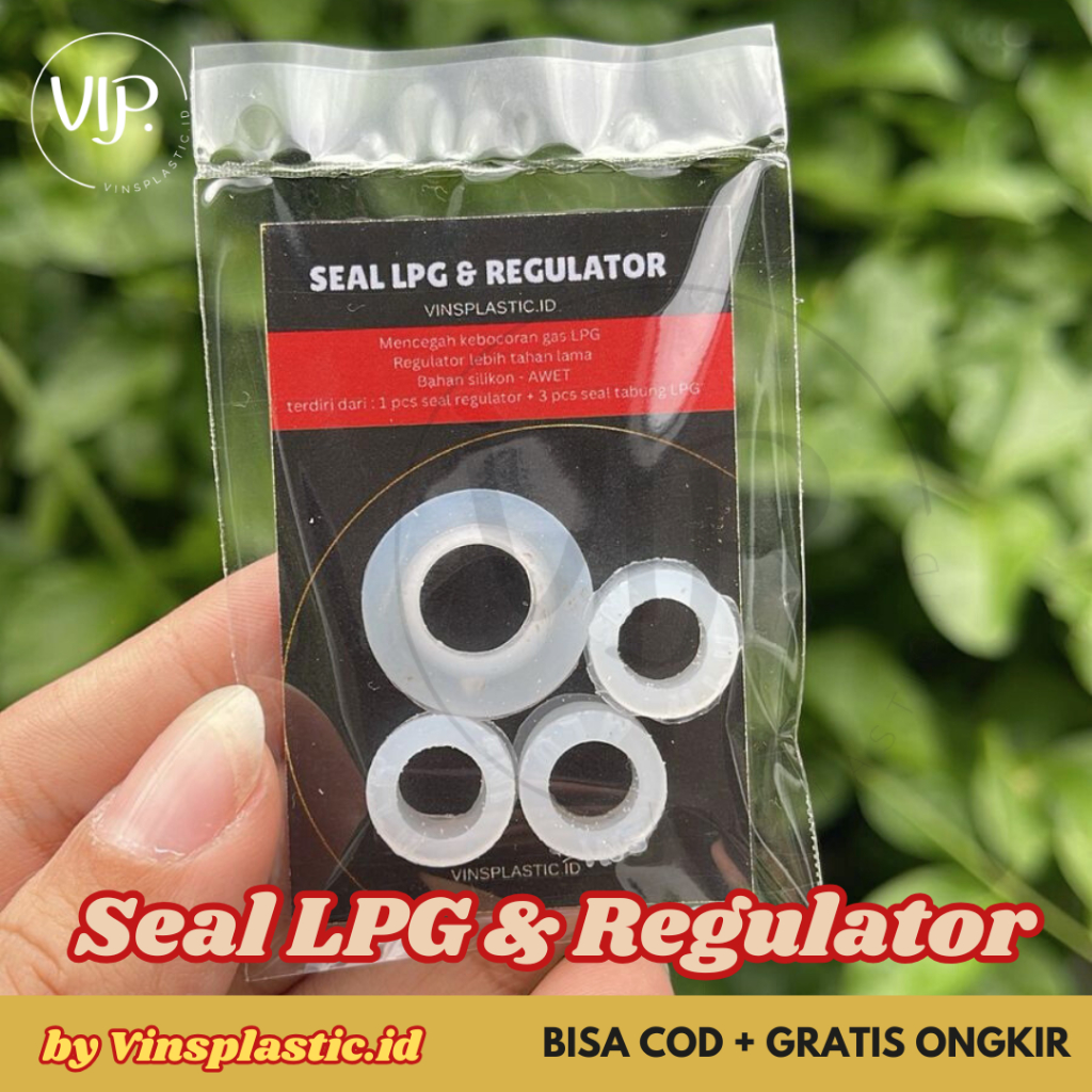 Karet Seal Regulator & Tabung Gas Silicon | Pengaman Gas Elpiji LPG Kompor