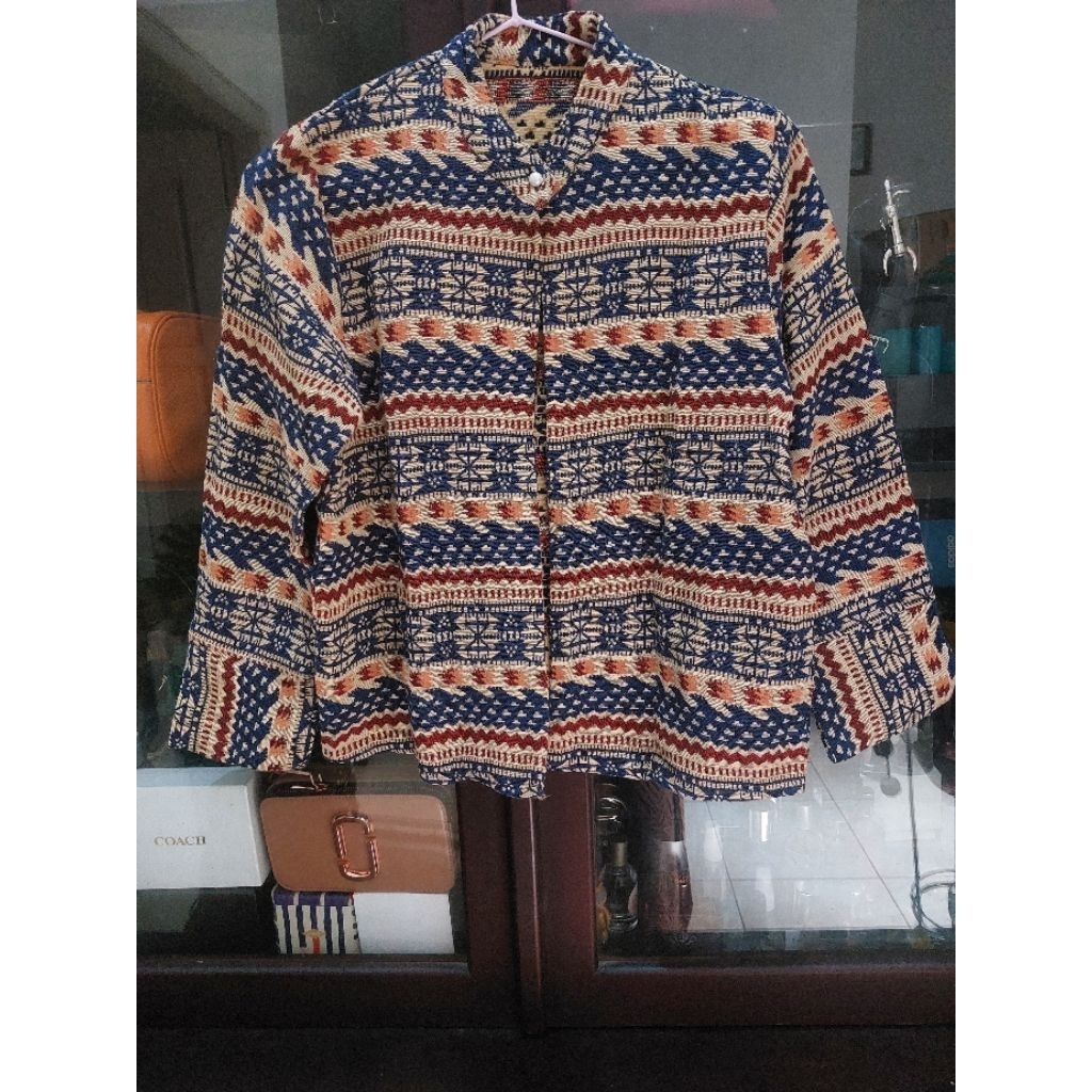 outer/vest/ bolero asli tenun