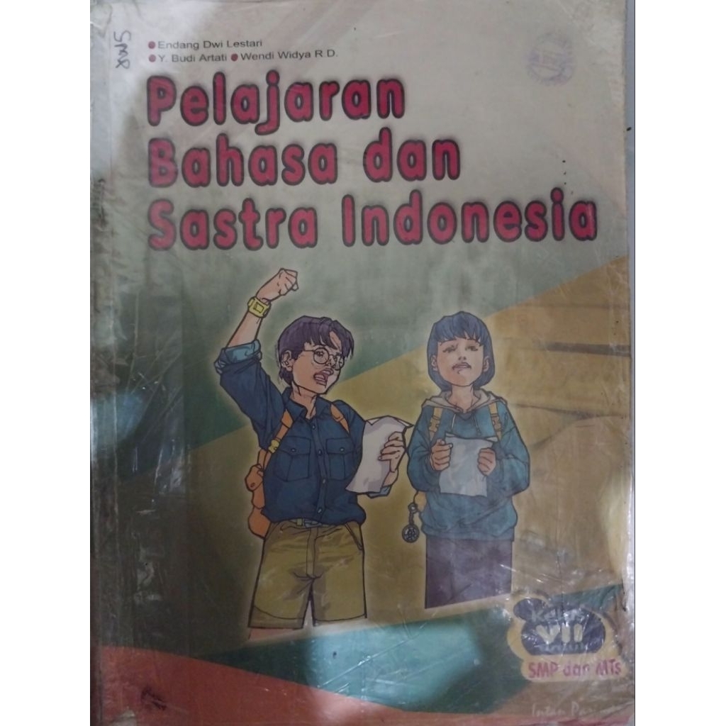 Buku Bekas Bahasa dan Sastra Indonesia Intan Pariwara SMP