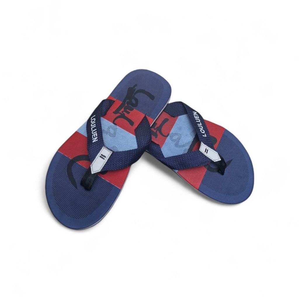 Sandal Jepit Pria Tali Webing Kekinian