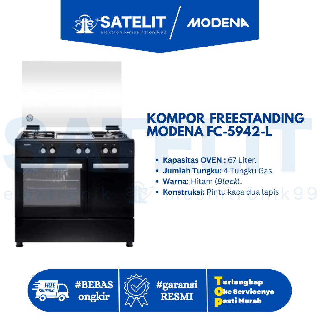 Modena kompor Freestanding FC 5942 L