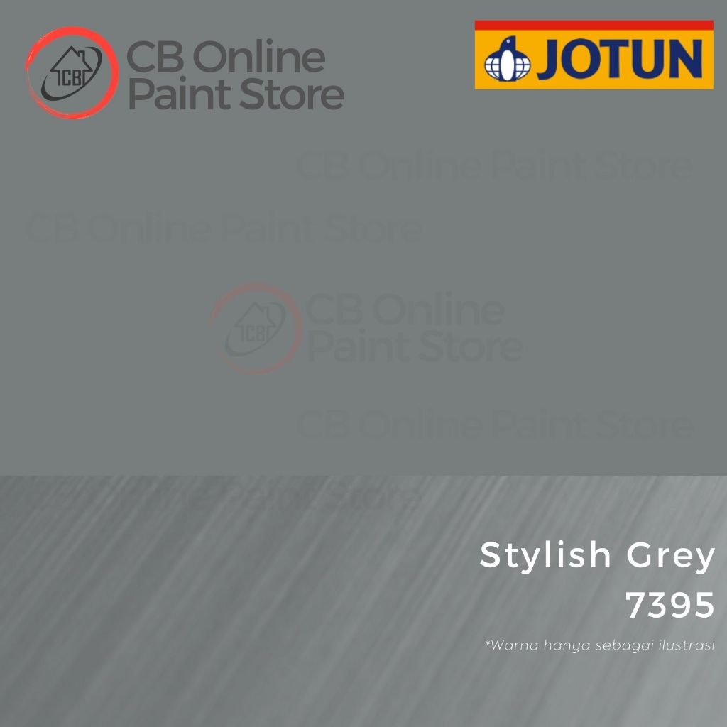 CAT KAYU DAN BESI JOTUN - STYLISH GREY 7395 - GALON
