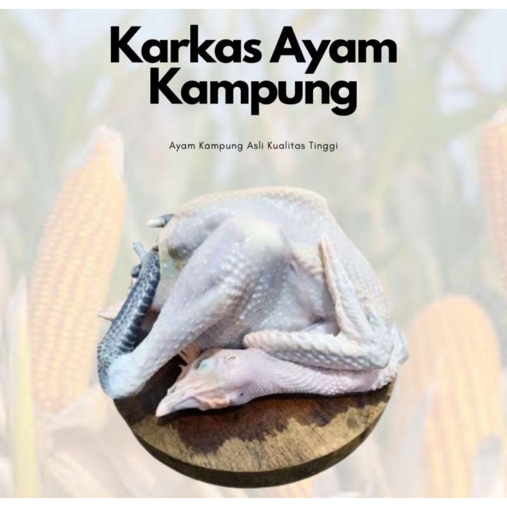 ayam karkas kampung fresh frozen