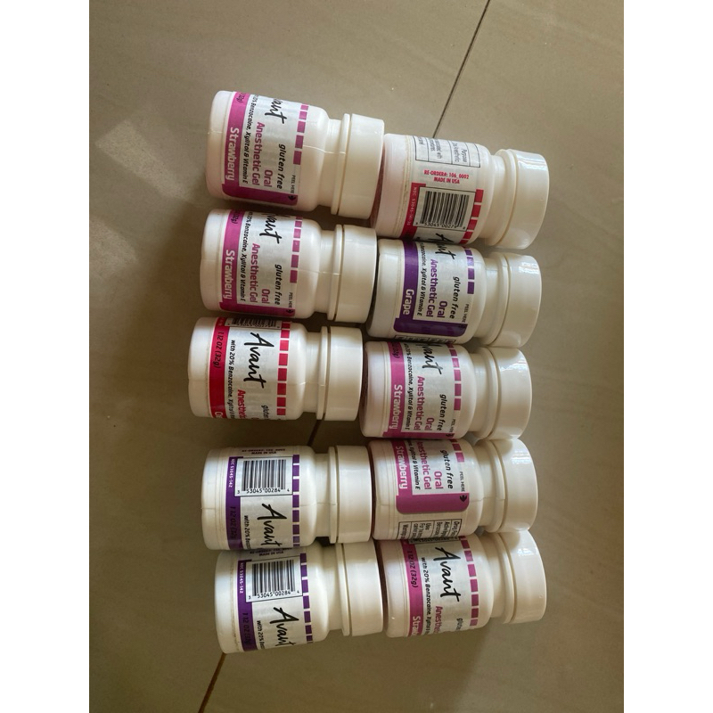 Lolite Anestesi Topikal Gel Dental Gigi Lolite dan avant Gel Rasa Bervariasi