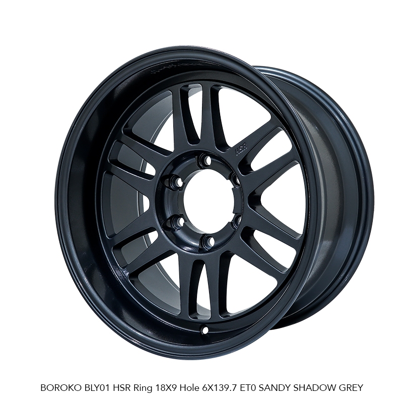 velg rpf1 r18 untuk Terrano Pajero Fortuner dll HSR BOROKO BLY01 Ring 18