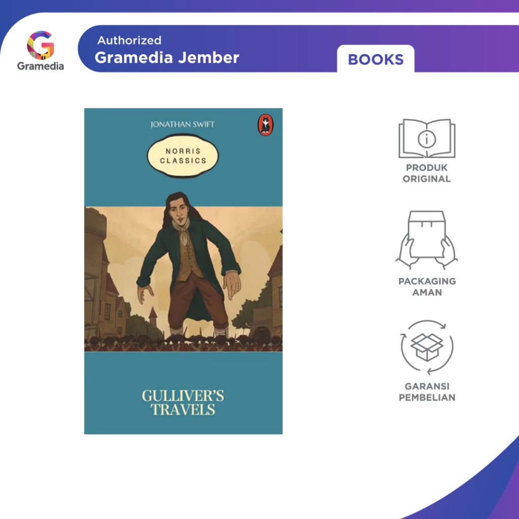 Gulliver's Travels (Jonathan Swift) - Gramedia Jember