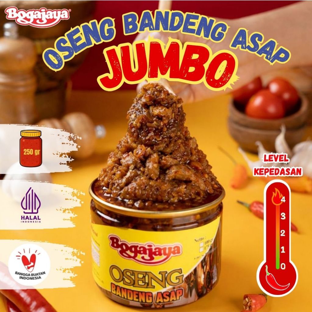 BOGAJAYA OSENG BANDENG ASAP 250GR
