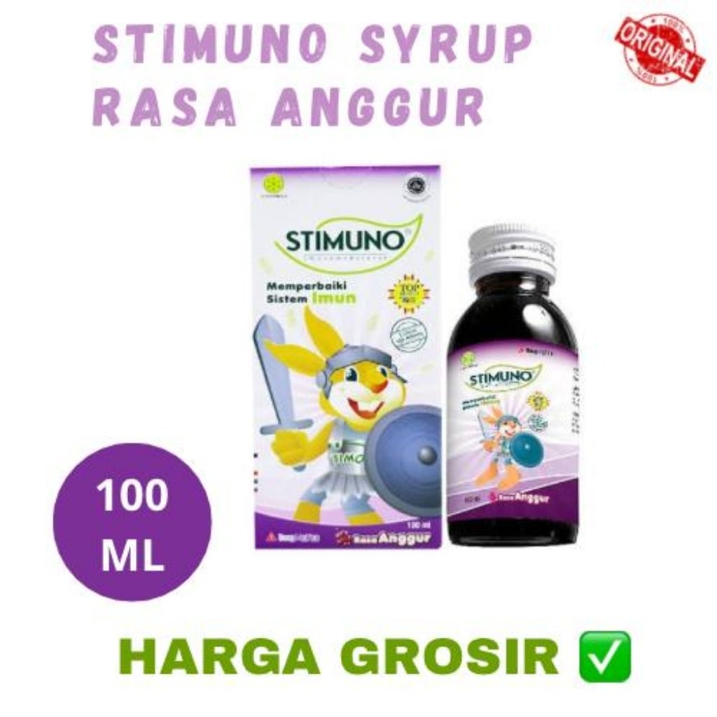 Stimuno sirup anggur 100 ml