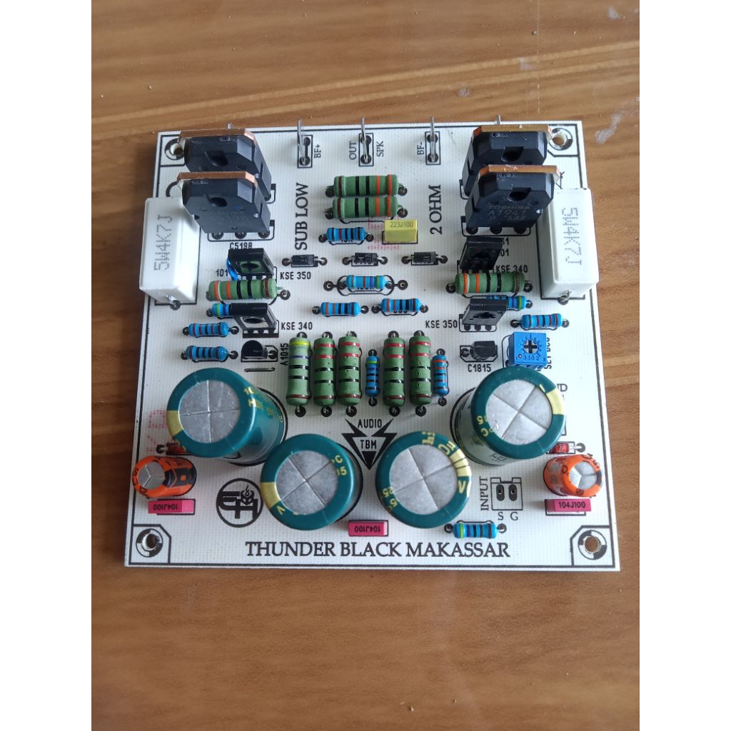 DRIVER POWER TBM SUB LOW SUBLOW