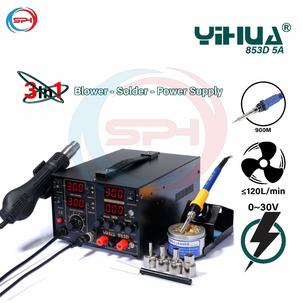 BLOWER YIHUA 853D 5A 3IN1 ORIGINAL