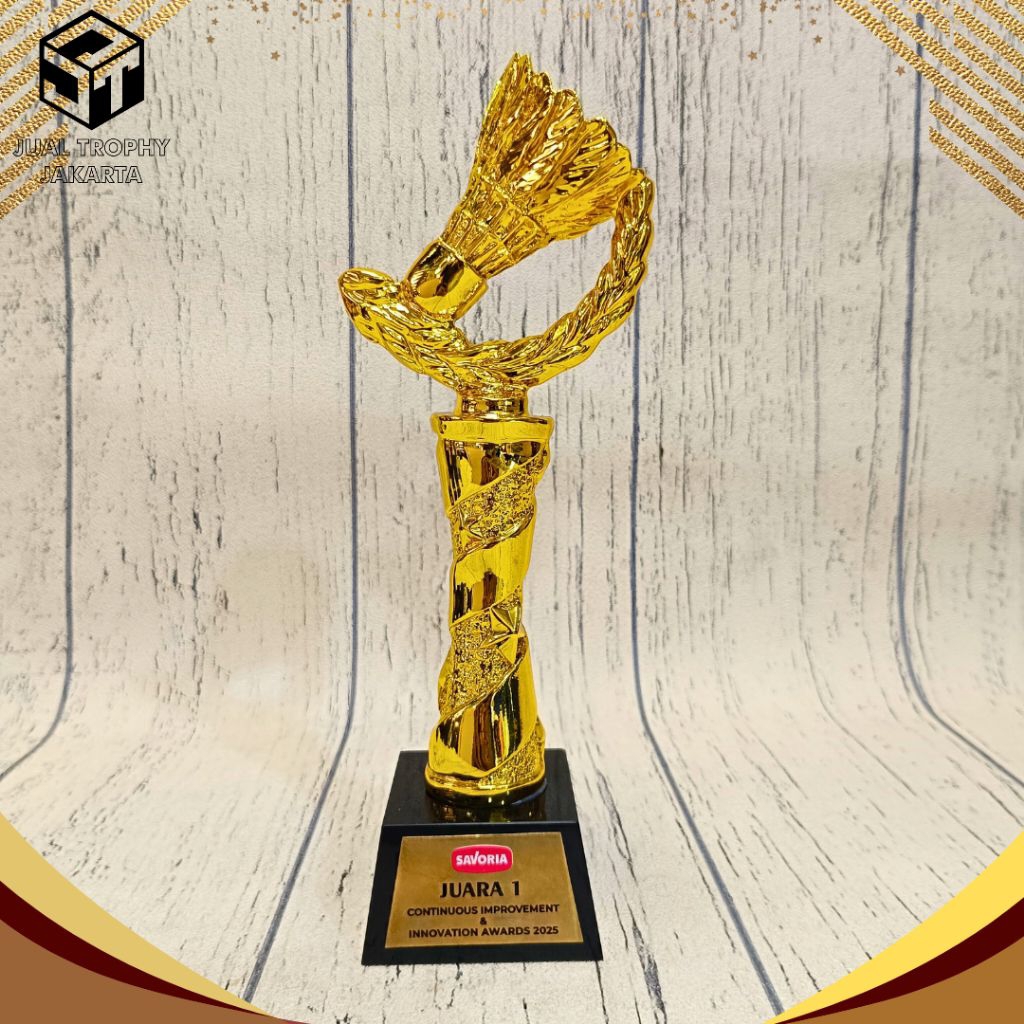 Trophy Bulu Tangkis, Trophy Badminton, Trophy Lomba, Trophy Murah