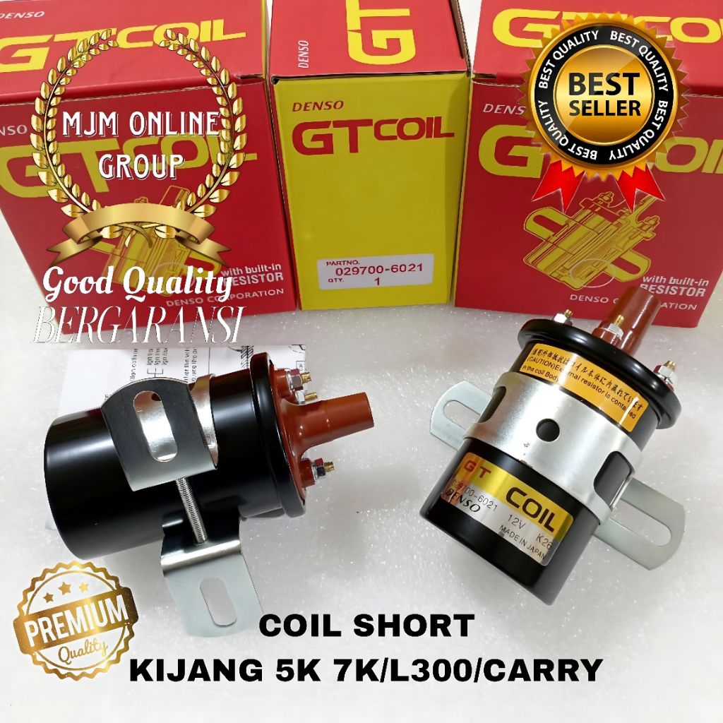 COIL IGNITION KOIL PENGAPIAN SHORT KIJANG 5K 7K / L300 / CARRY