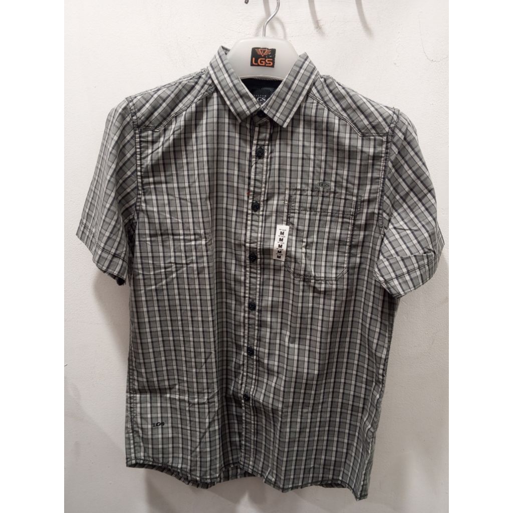 kemeja lengan pendek LGS original