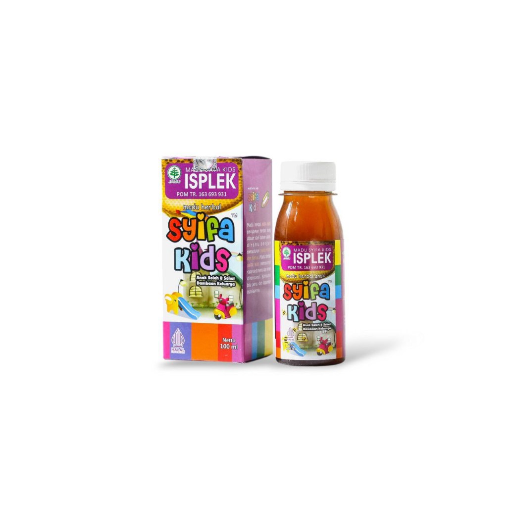 Madu ISPLEK Syifa Kids Madu Anak Untuk Mengatasi Masalah Pernafasan TBC Asma dan Sesak Nafas