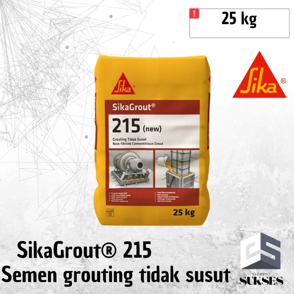 SIKAGROUT-215 Semen grouting berkualitas tinggi 25Kg