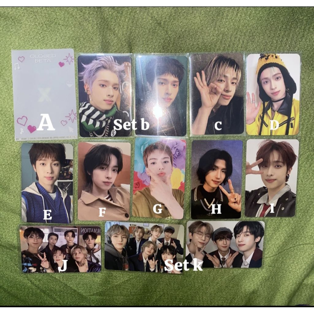 photocard xdinary heroes gaon ode junhan