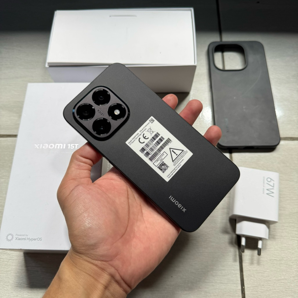 Xiaomi 15T 12/512 second Fullset Ori Mulus Garansi Resmi 2026