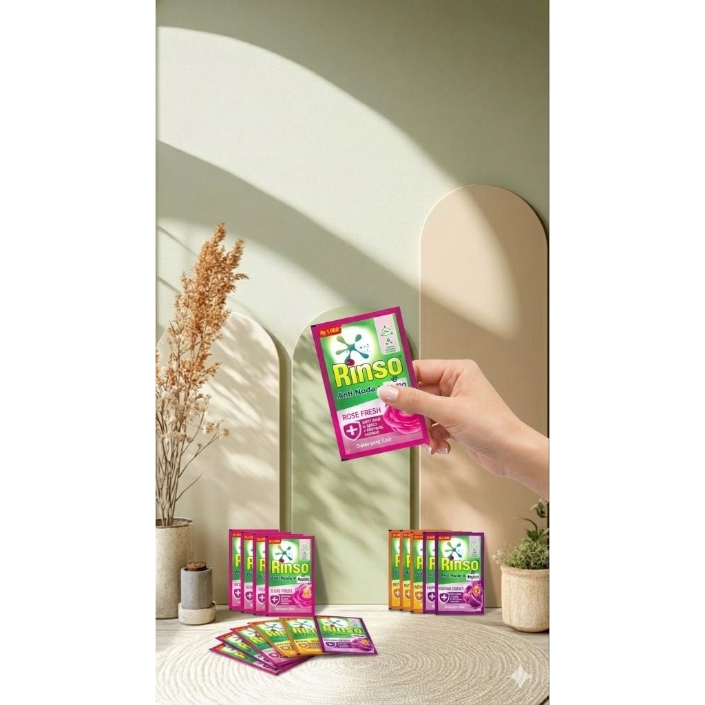Rinso cair sachet 1 renceng