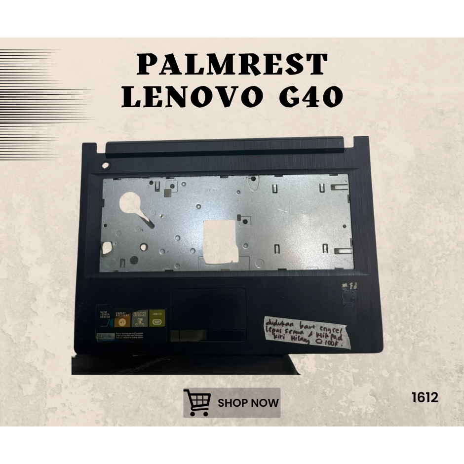 CASING PALMREST LAPTOP LENOVO G40 SEKEN