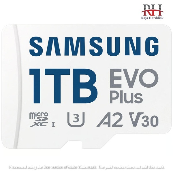 SAMSUNG EVO PLUS 1TB UHS-1 U3 V30 A2 MICROSDXC MEMORY MICROSD CARD MB-MC1T0SA