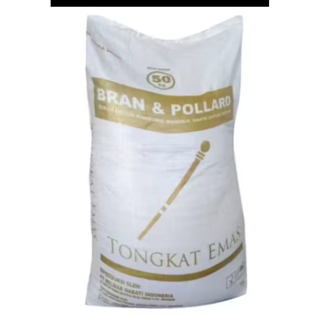 POLLARD Tongkat Emas 50 Kg / BRAN & POLLARD