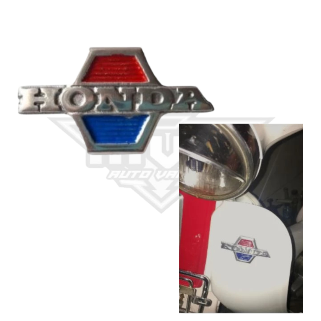 EMBLEM C70 EMBLEM SAYAP C70  BAHAN ALMUNIUM
