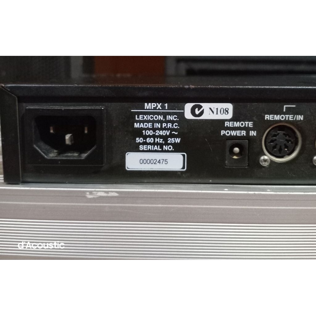 Effect Vocal Lexicon MPX1