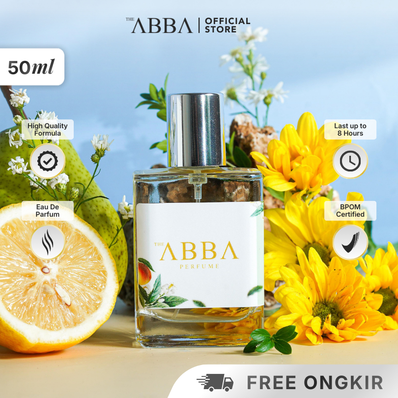 Parfum Wanita  PEAR & FRUITS ABBA EDP 50ml BPOM - Fruity Fresh - Parfum Wanita Tahan lama Best Selle