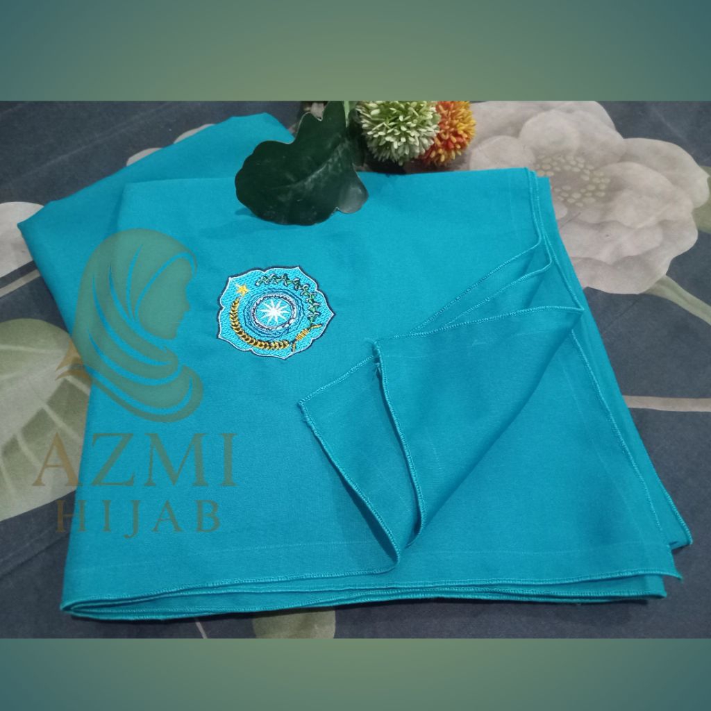 jilbab PKK hijau tosca