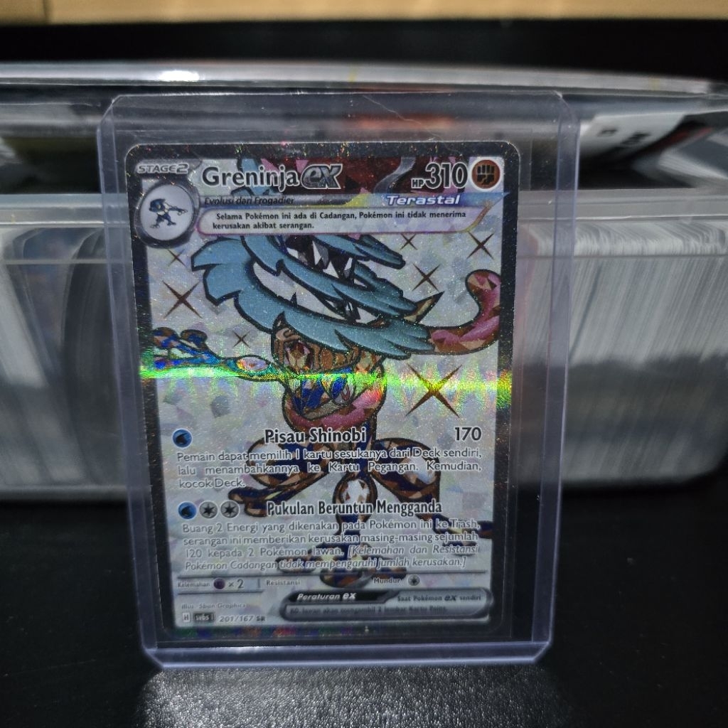 Greninja EX SR - Pokemon TCG Indonesia