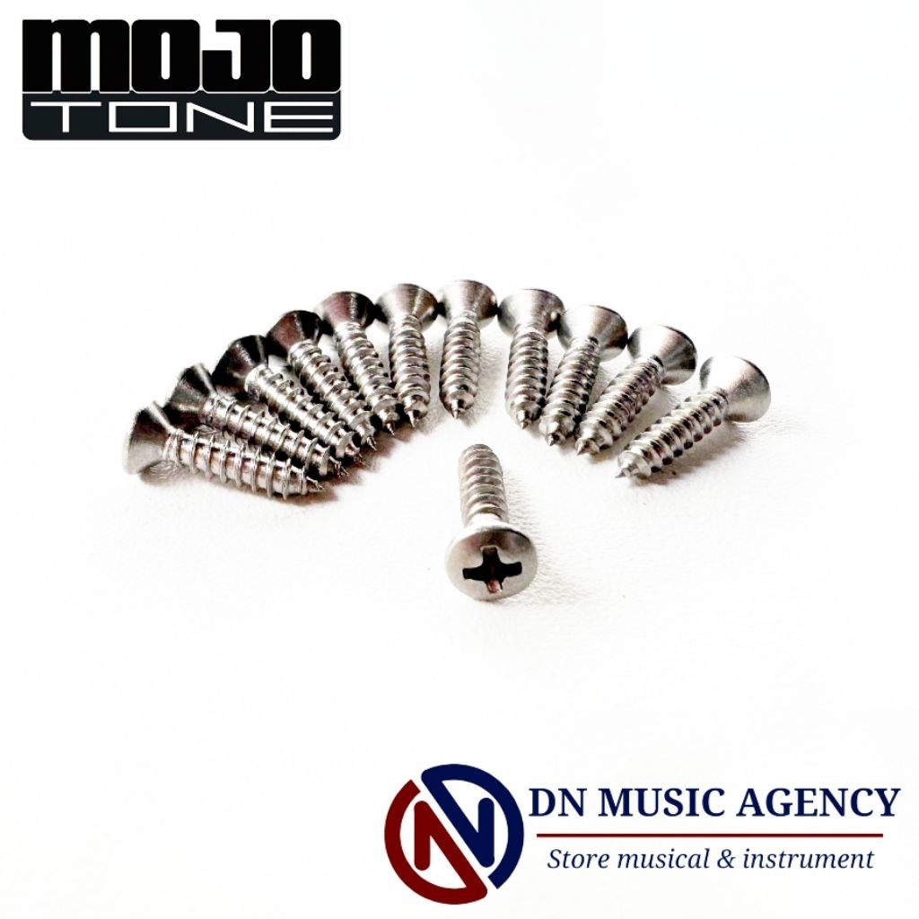 screw pickguard mojotone stainless steel original USA skrup pickguard & back cover tremolo for gitar