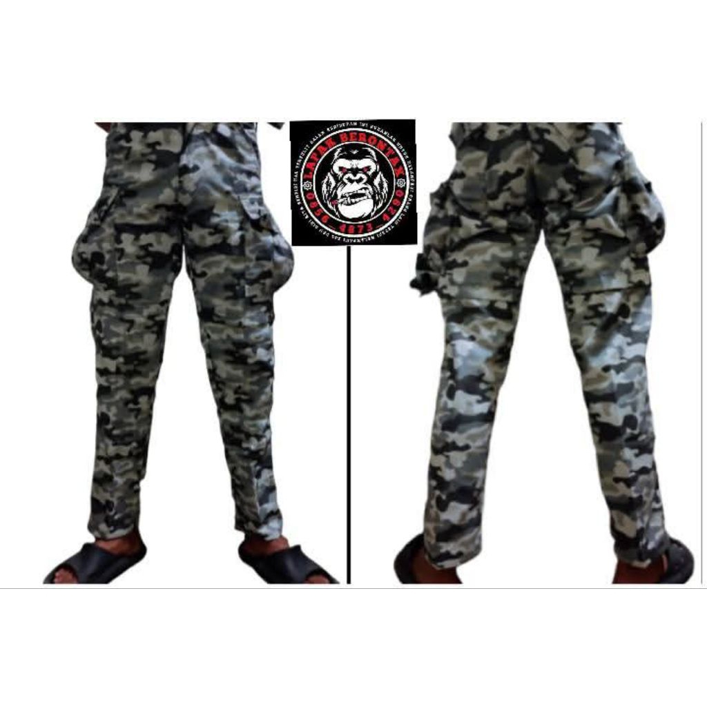 PROMO CELANA CARGO/CELANA ALPIN/ALPINA KEMPOL BALON//CELANA PUNK//CELANA GUNUNG ARMY PUTIH