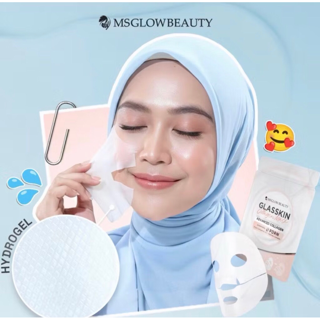 MS GLOW GLASSKIN COLLAGEN MASK | ADVANCED COLLAGEN