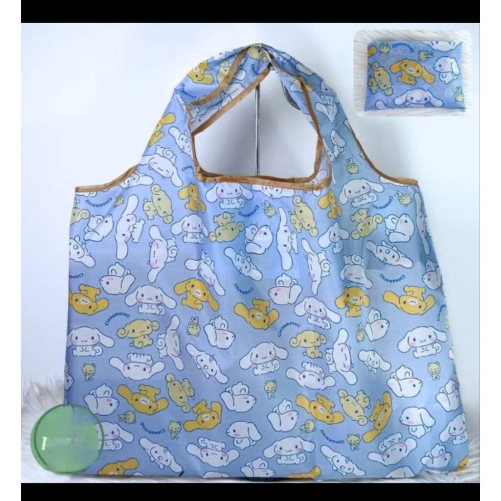 Tote bag cinnamoroll tas cinnamoroll shopping bag cinnamoroll tas belanja wanita karakter cinnamorol