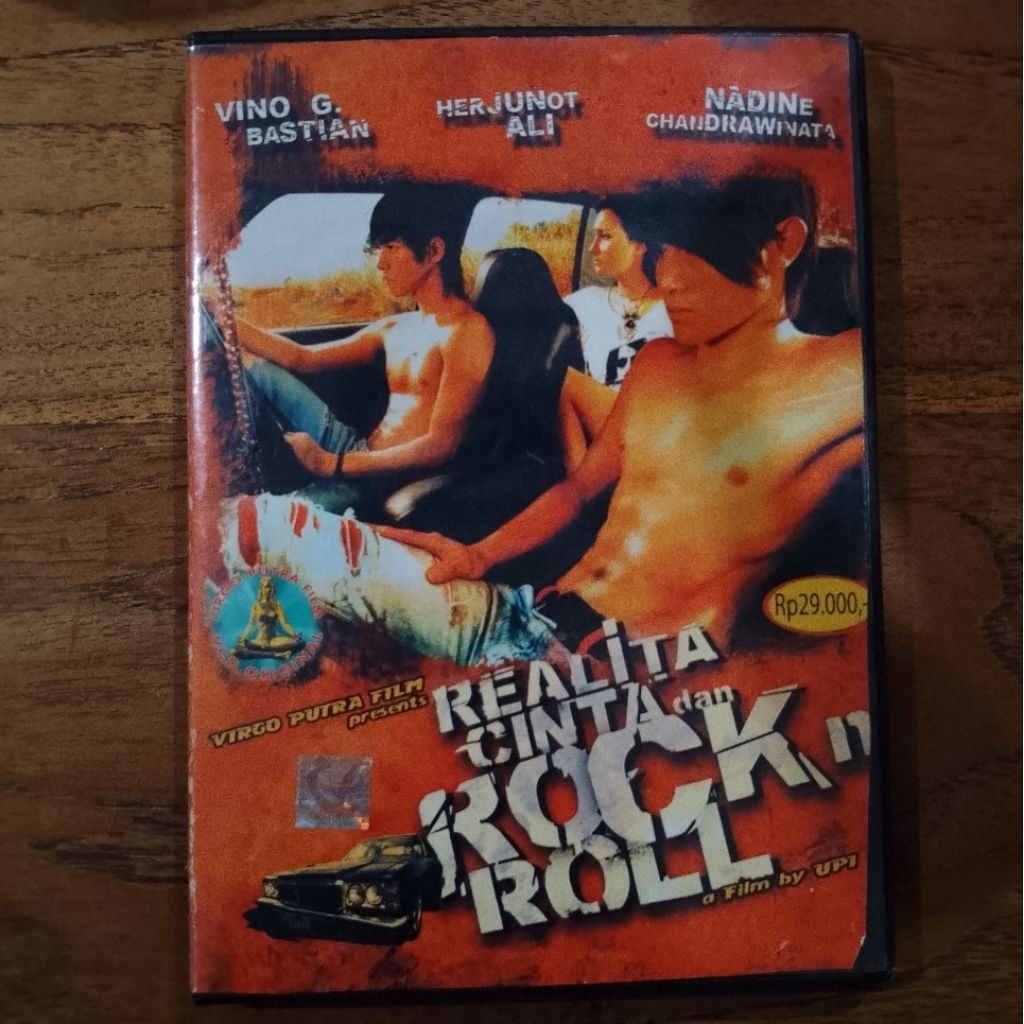 VCD Original Realita Cinta dan Rock N Roll (Rare)