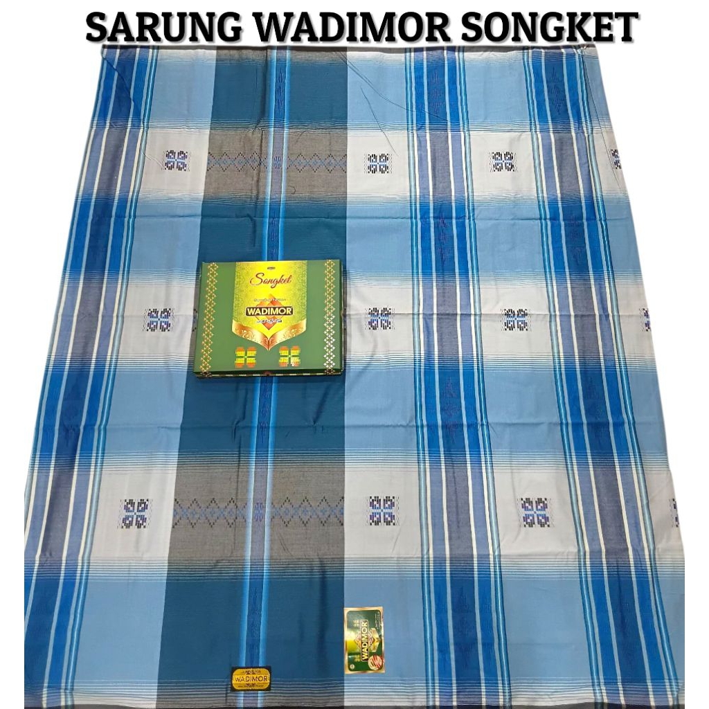Sarung Tenun Wadimor Songket motif Bhs