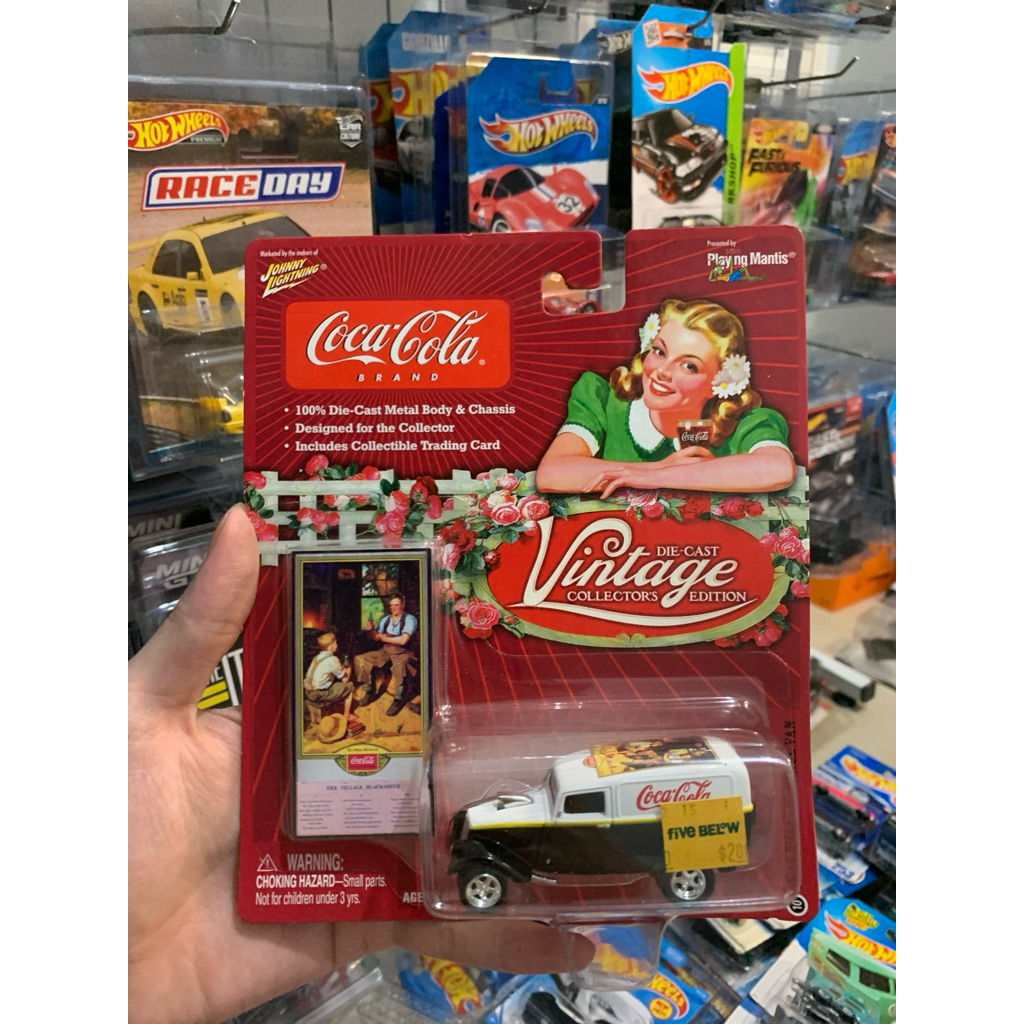 Johnny Lightning 1933 Willys Panel Van Vintage Collector Edition Coca Cola